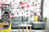 White Pink Roses Flowers  Wallpaper
